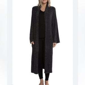 Barefoot Dreams long cardigan S/M carbon